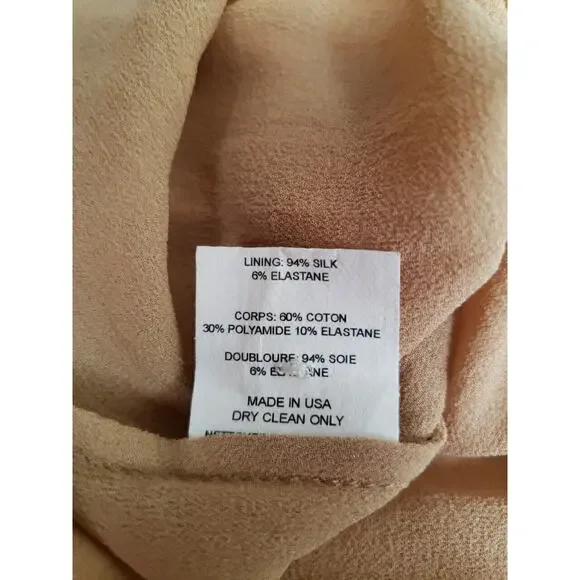 Opening Ceremony Dress Sz S Small Crochet Mesh Knit A-line High Neck Sheer (B1 - Picture 7 of 7